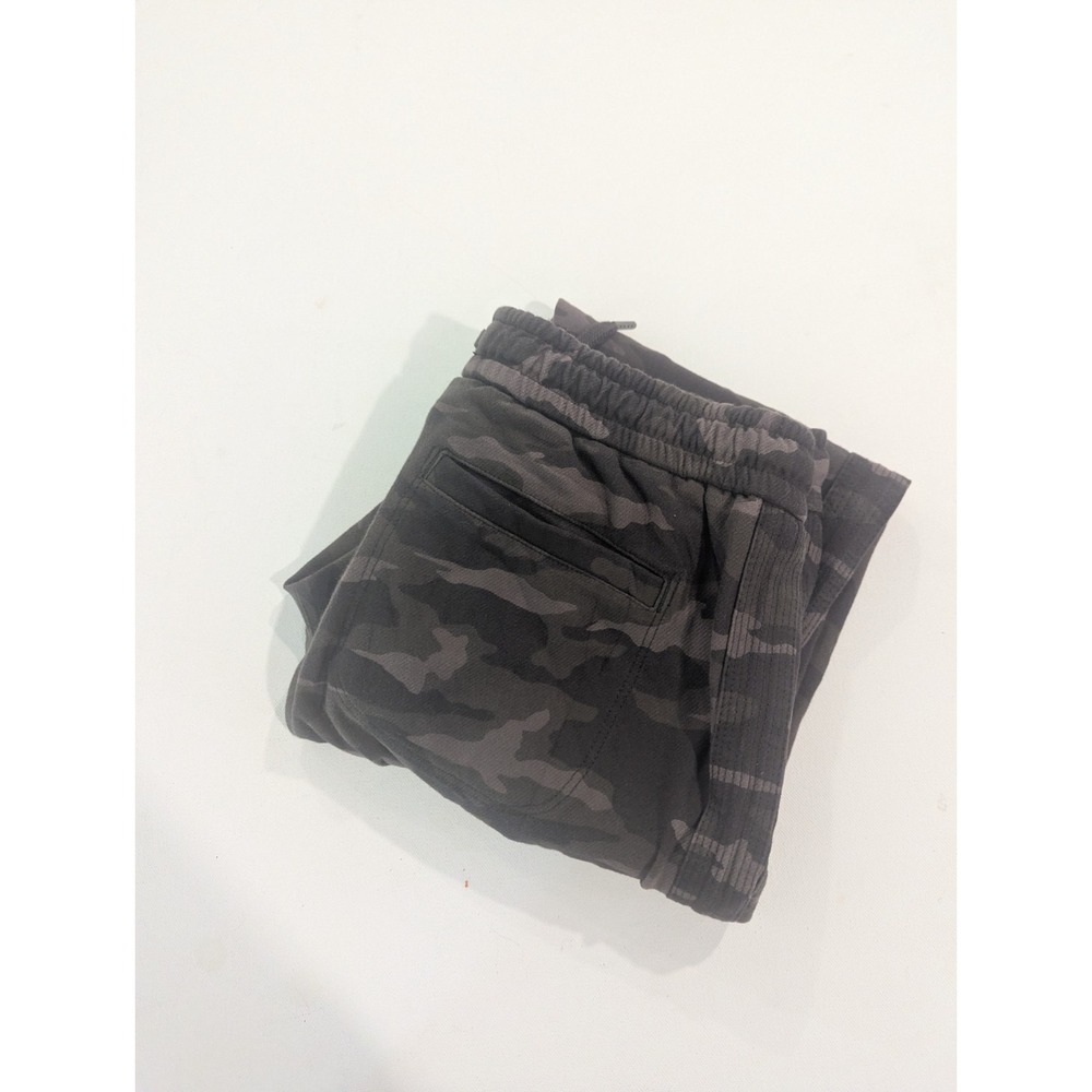Athleta Farallon Jogger Pants Womens 4P Gray Camouflage Tapered Activewear